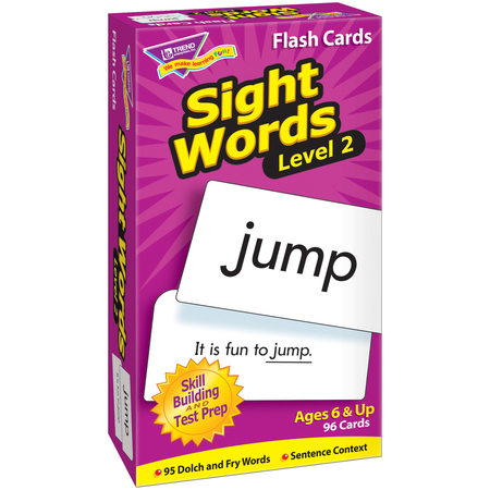TREND ENTERPRISES Sight Words – Level 2 Skill Drill Flash Cards T53018